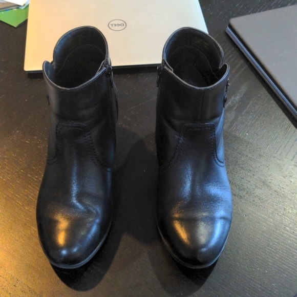 Wide Steps Mascot Black Glove Leather Boot size UK 7.5 W - Picture 8 of 14